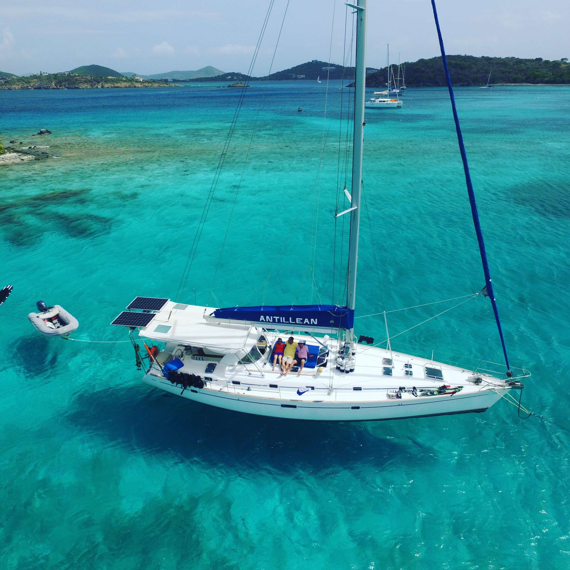 Luxury Caribbean Sailing Yachts Under 70 feet