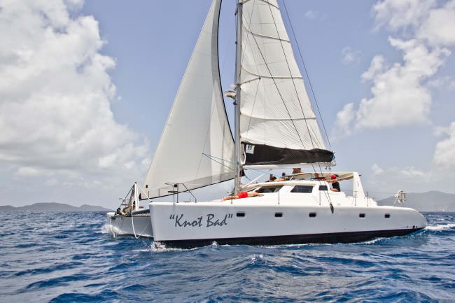 KNOT BAD Yacht Charter Catamaran - Ritzy Charters