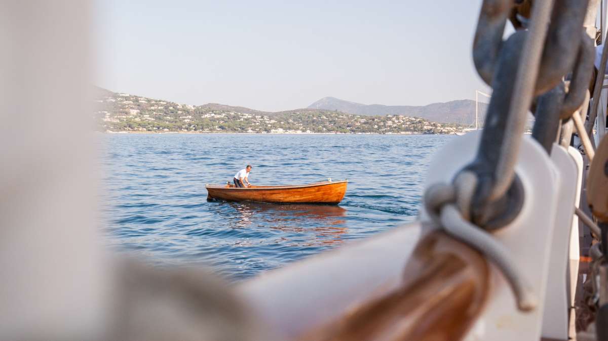 TRINAKRIA - 1910 Replica Wooden Tender