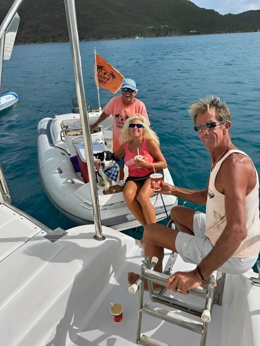 Captains enjoying visit from Drake | North Soud, Virgin Gorda