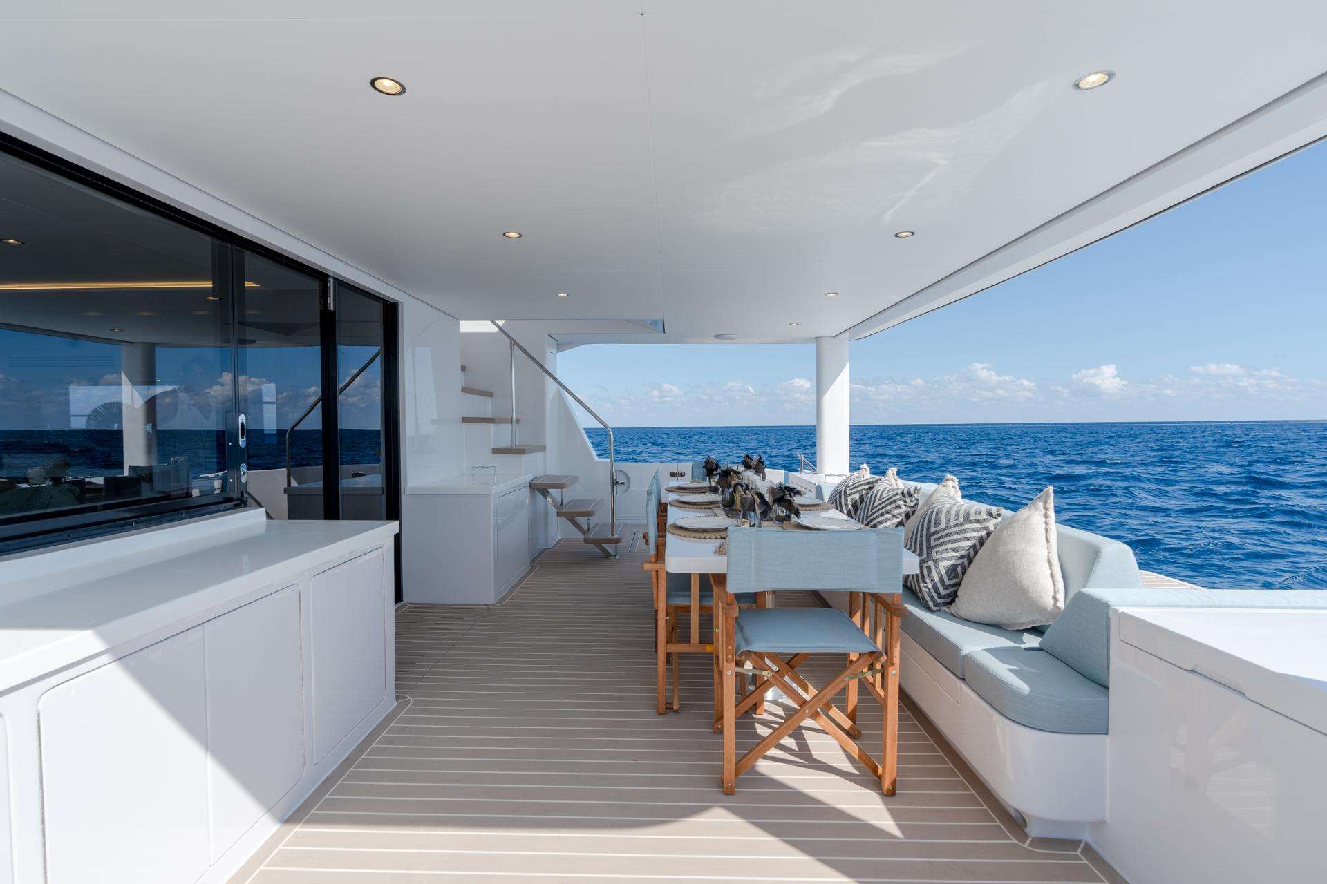 Aft deck