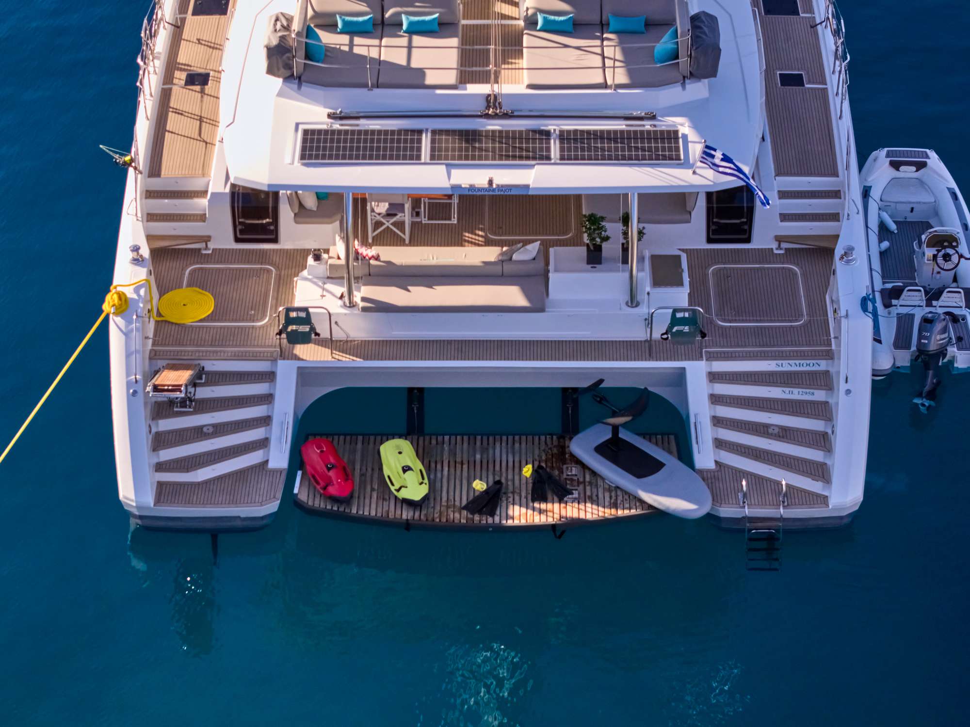 Aft Deck - Aerial View 