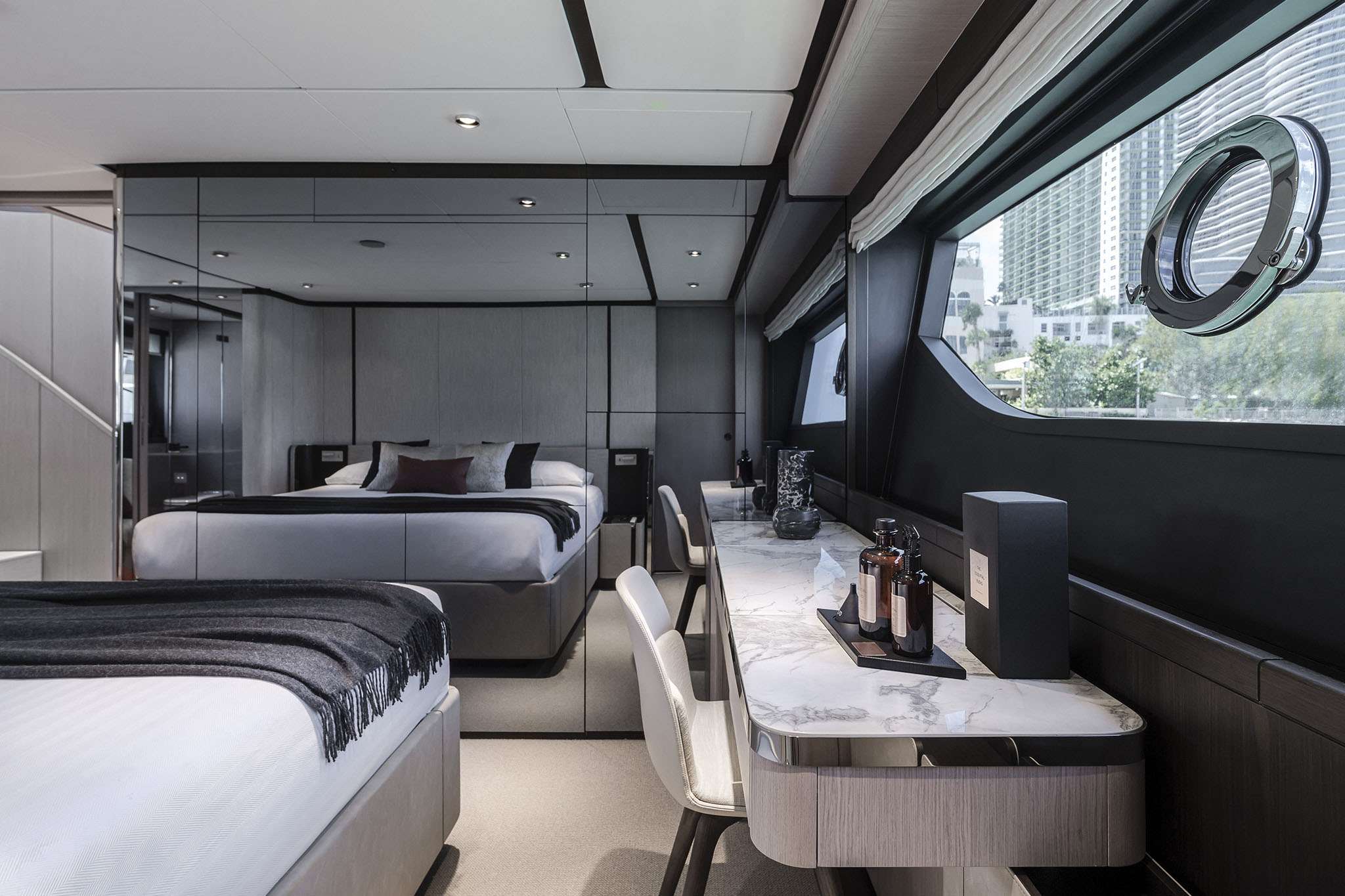 Master Stateroom (courtesy Ferretti Grp)