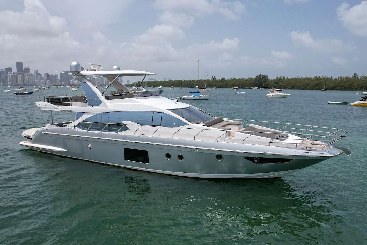 The One, a 68 ft Motor Yacht, available for luxury crewed charter