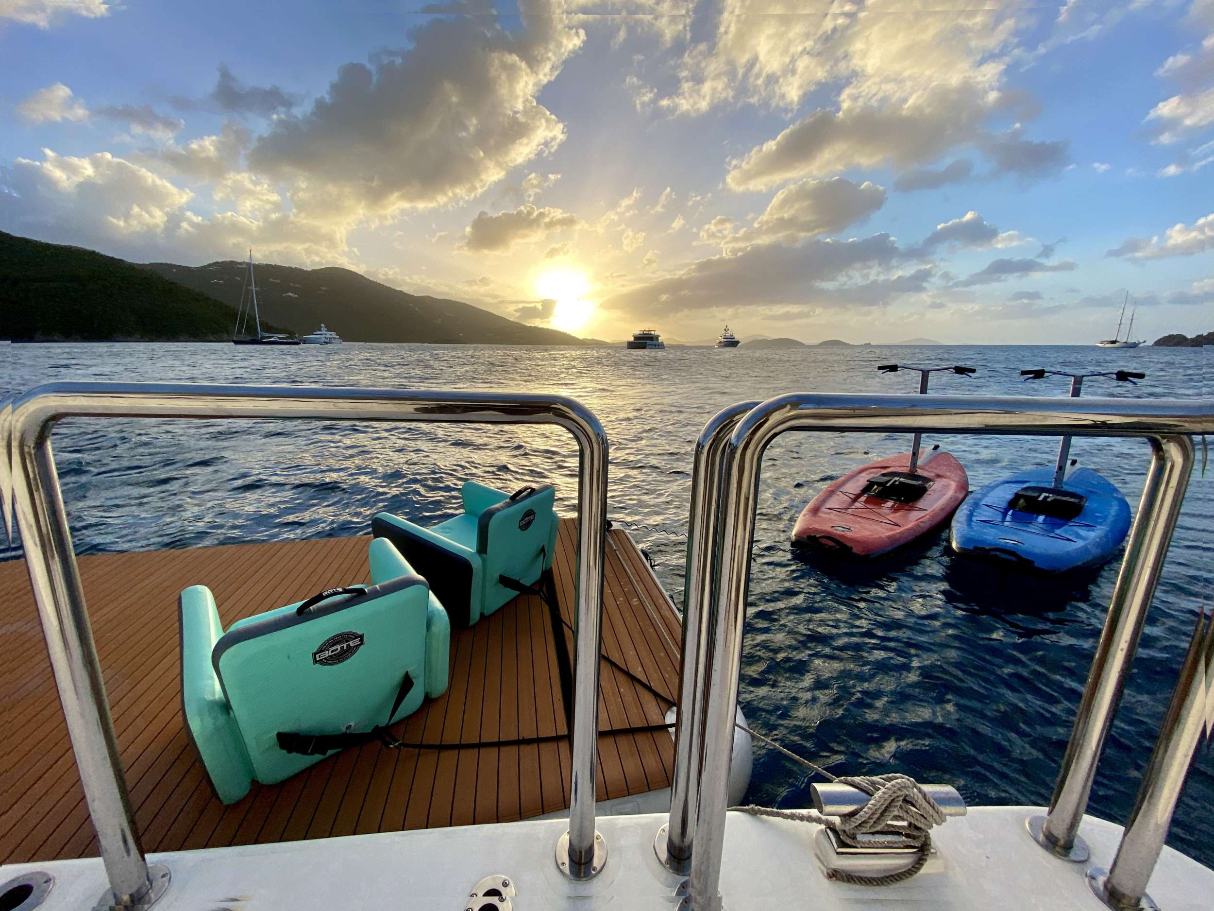 Swim Platform and Toys