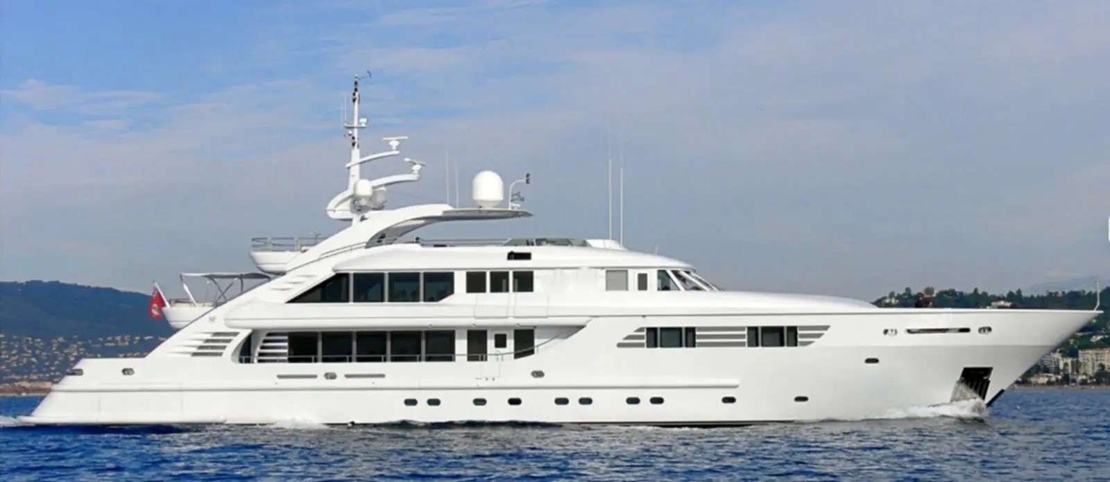 Penelope is a majestic 48.00 superyacht built by Isa Yachts in 2005 and refitted in 2024-2025.
She boasts superb volume wisely arranged, in order to exploit living areas at their best and delight the most discerning guests.

The yacht boasts a thoughtfully designed night layout, accomodating up to 12 guests in 6 exquisite cabins.
The full beam master cabin is located on the main deck and features 2 lavish marble bathrooms (one with shower, one with bathtub).
The guest accommodation area is located on the lower deck across two double cabins at the stern, two mid-ship twin cabins and one vip cabin forward, all with ensuite facilities.

Penelope’s interiors are characterized by stylish lines.
The spacious main saloon features an ample dining table and a generous aft lounge area.
Rising to the upper deck, guests will find an additional huge saloon equipped with sofas and al fresco lounge and dining area.

The exterior areas, styled by Walter Franchini, spread across three teak decks.
The spacious sundeck is crowned by the wonderful Jacuzzi, the perfect spot for relaxing and spending long sunny days.

Her experienced crew of 9 boast an extensive experience and ensure a first-class service and warm hospitality. 