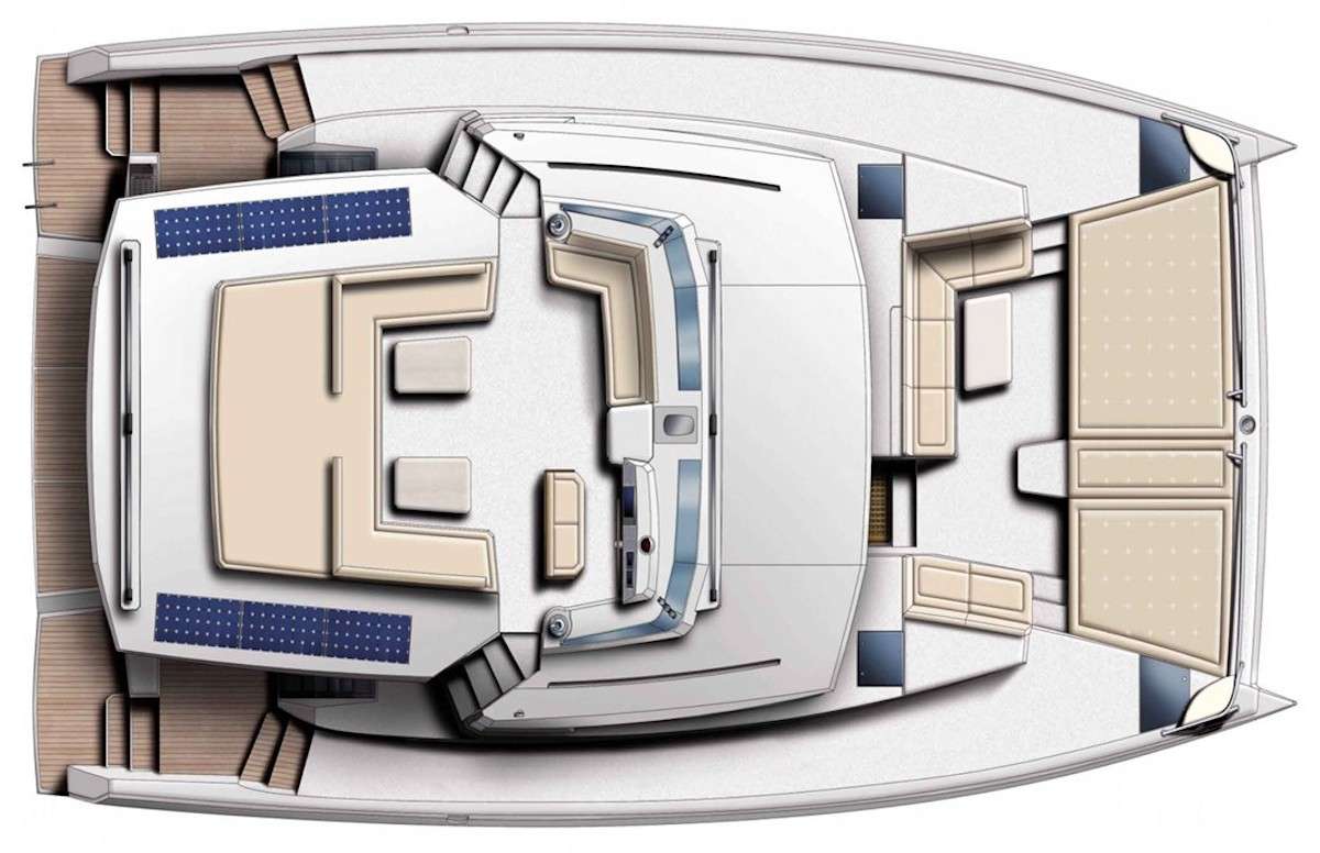 Flybridge layout