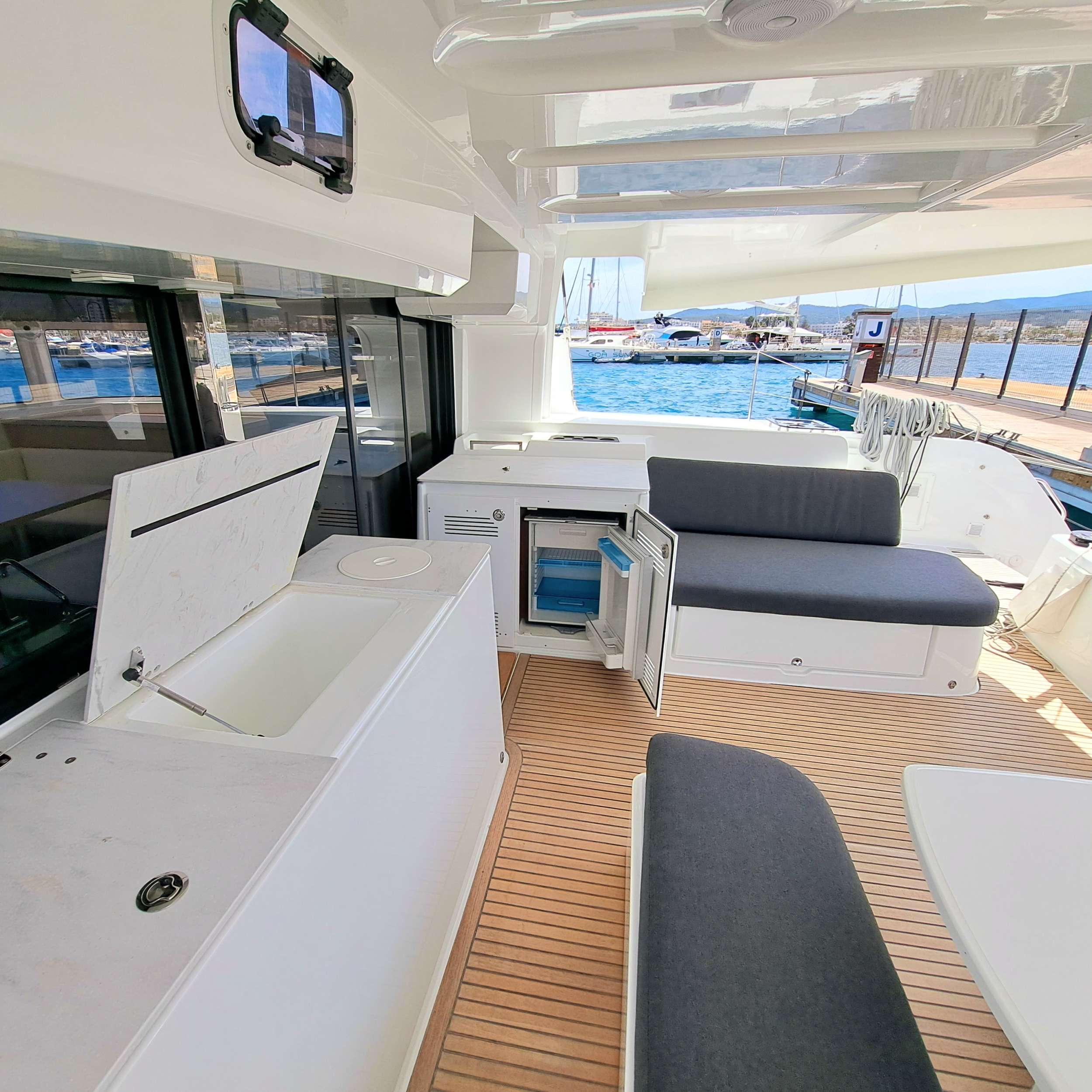 Aft deck