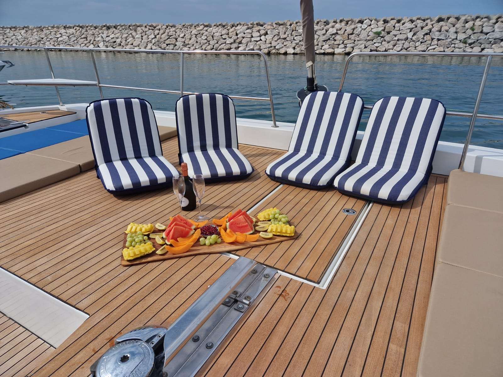 Aft deck