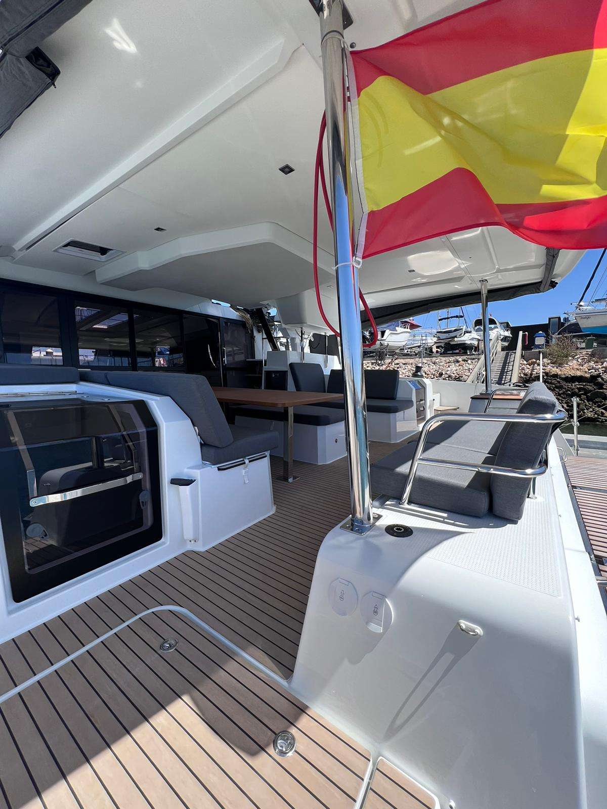 Aft deck port side