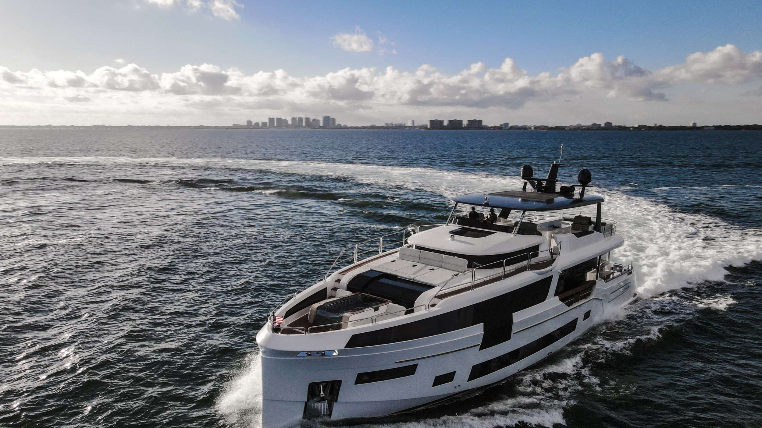 SAINT, a 88 ft Motor Yacht, available for luxury crewed charter